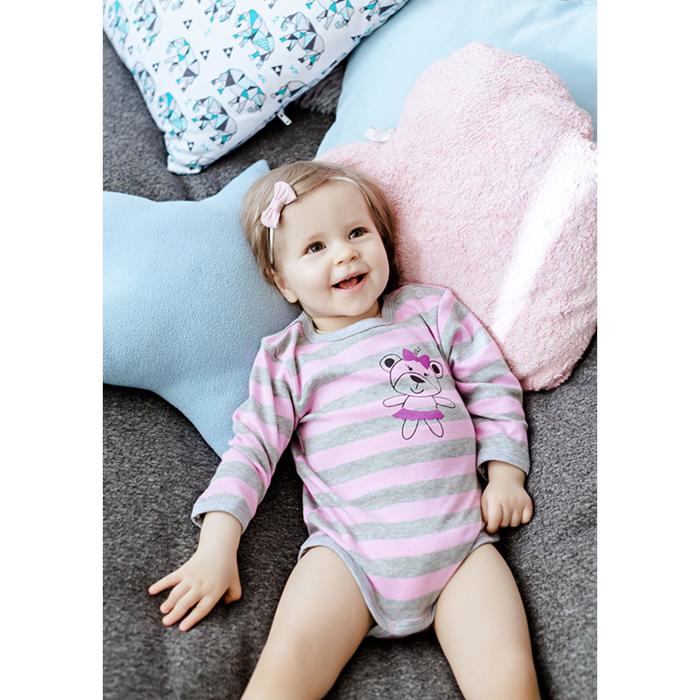 Боди с длинным рукавом «Лапочка», рост 56 см 
Боди с длинным рукавом «Лапочка», рост 56 см