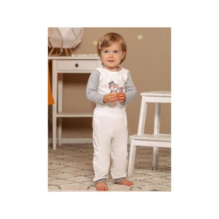 Штанишки «Лео» для девочки, цвет белый, рост 80 см
Штанишки «Лео» для девочки, цвет белый, рост 80 см