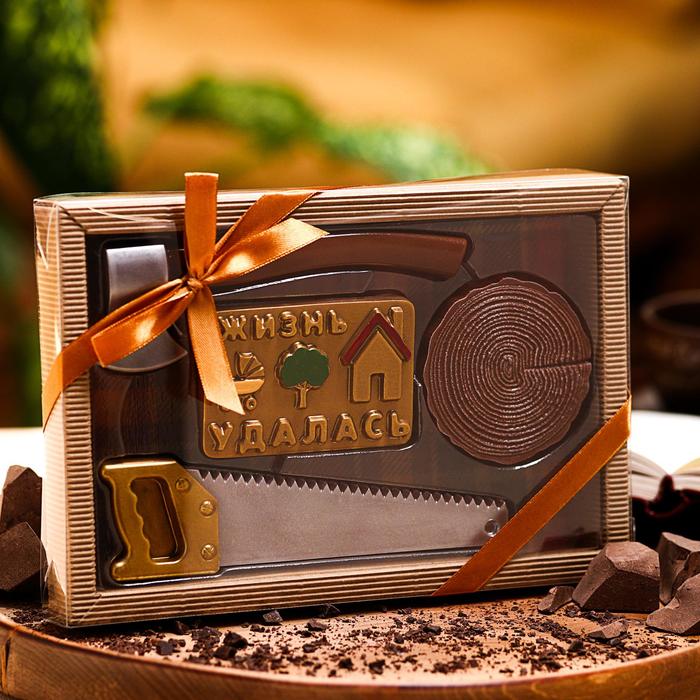 Набор из молочного шоколада «Жизнь удалась», 180 г
Набор из молочного шоколада «Жизнь удалась», 180 г