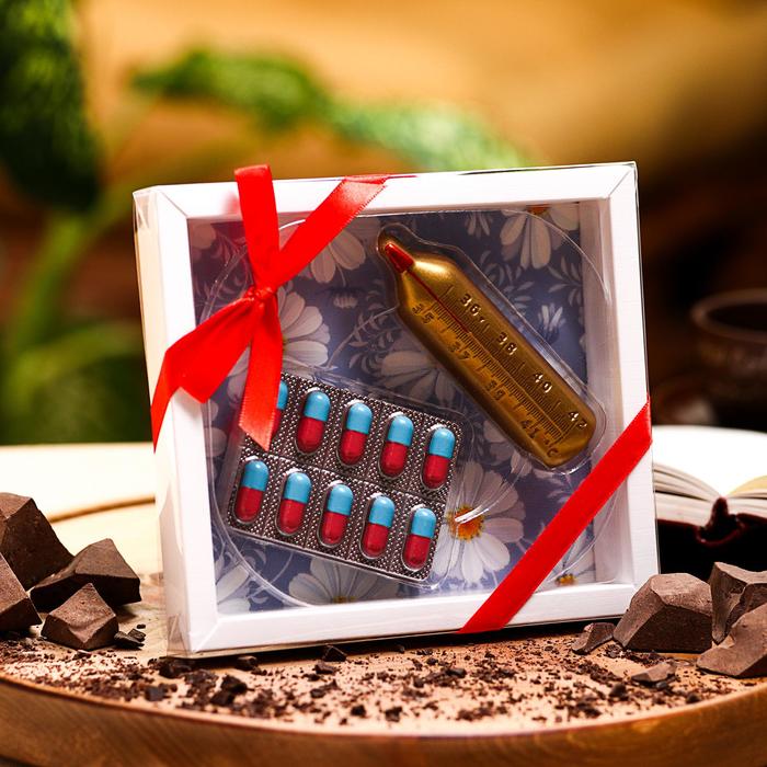 Набор из молочного шоколада «На здоровье», 90 г
Набор из молочного шоколада «На здоровье», 90 г