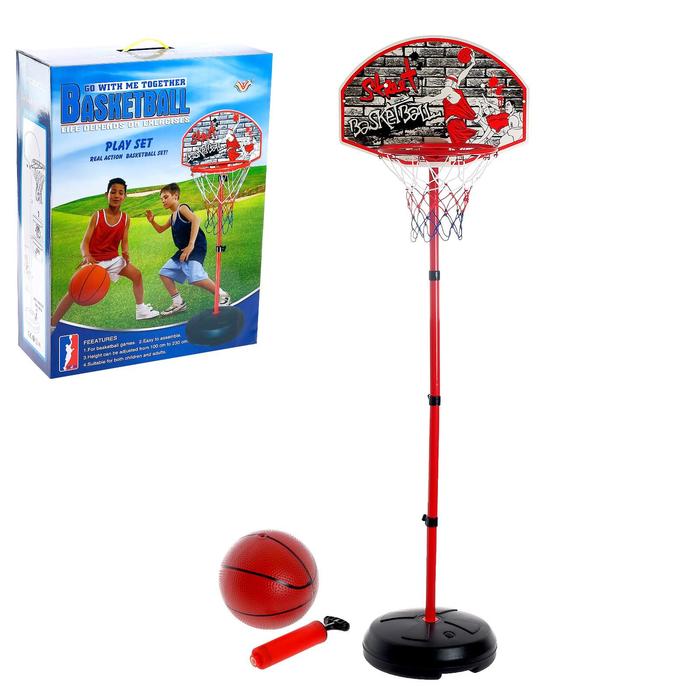 Баскетбол «Крутой бросок», стойка регулируется по высоте
Баскетбол «Крутой бросок», стойка регулируется по высоте