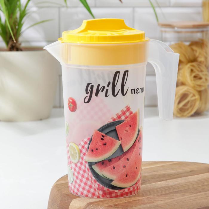 Кувшин с крышкой GRILL MENU, 1,2 л 
Кувшин с крышкой GRILL MENU, 1,2 л