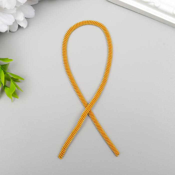 Канитель мягкая, витая 3 мм, матовый, рыжее золото 5 гр
Канитель мягкая, витая 3 мм, матовый, рыжее золото 5 гр