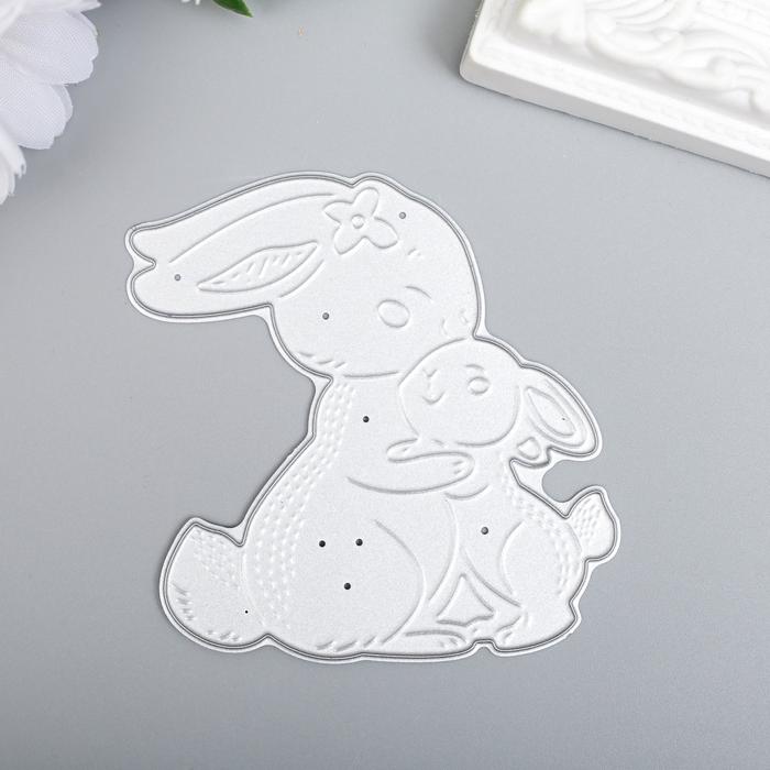 Нож для вырубки сталь "Милые зайки" 6,8х7 см
Нож для вырубки сталь "Милые зайки" 6,8х7 см