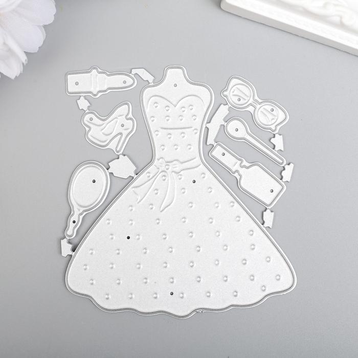 Нож для вырубки сталь "Платье в горошек" набор 7 элементов 8,5х8 см
Нож для вырубки сталь "Платье в горошек" набор 7 элементов 8,5х8 см