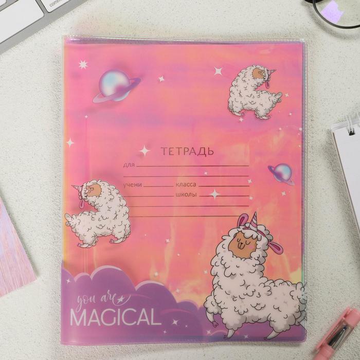 Голографическая обложка для тетради «Космолама»
Голографическая обложка для тетради «Космолама»