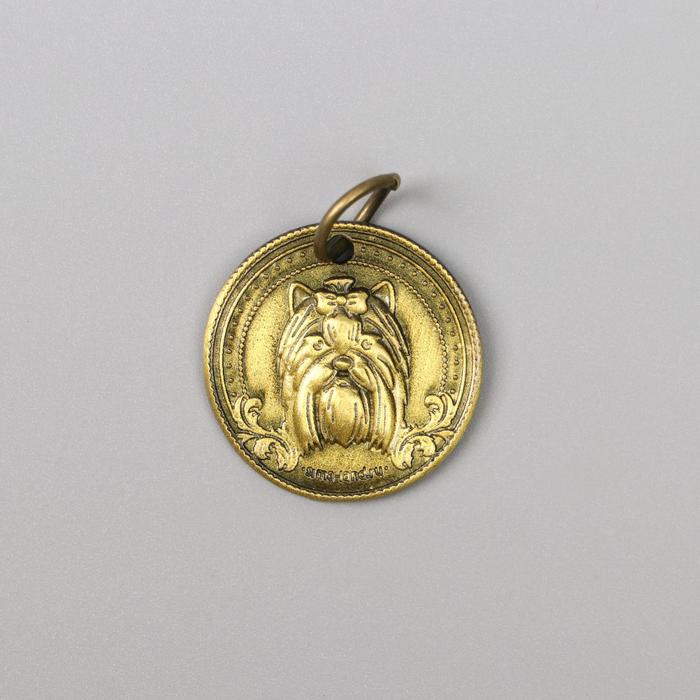 Адресник под гравировку «Йоркширский терьер», 3 см
Адресник под гравировку «Йоркширский терьер», 3 см