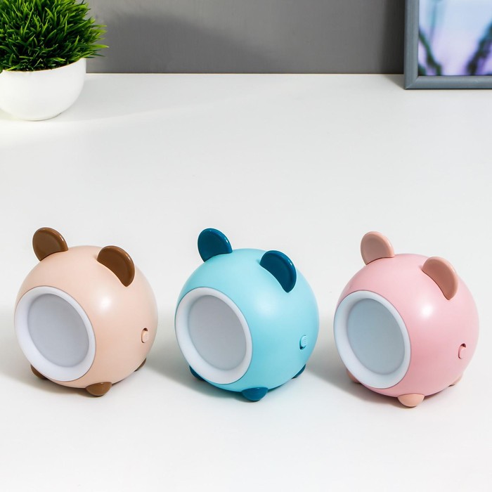 Ночник "Мишка" LED 2Вт МИКС 8х9х11 см 
Ночник "Мишка" LED 2Вт МИКС 8х9х11 см