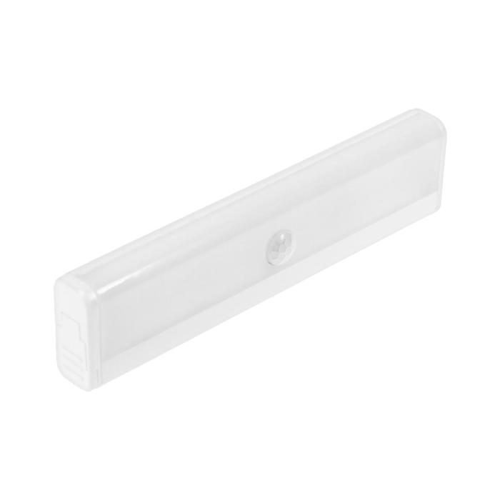 Светильник светодиодный, датчик движ., 6 LED, 3,5 Вт, от бат. 3*AAA (не в компл.), 6500К
Светильник светодиодный, датчик движ., 6 LED, 3,5 Вт, от бат. 3*AAA (не в компл.), 6500К