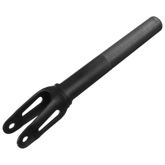 Вилка для трюкового самоката 100мм х1-1/8", сталь, резьбовая, шток 200мм, цвет чёрный матовы
Вилка для трюкового самоката 100мм х1-1/8", сталь, резьбовая, шток 200мм, цвет чёрный матовы