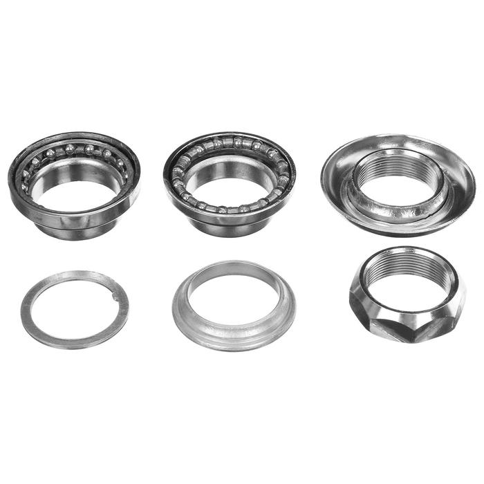 Рулевая колонка SF-HP02, 1", резьбовая, EC 30/25,4-24T, подшипники 5/32"x16- 2шт, высота 36- 
Рулевая колонка SF-HP02, 1", резьбовая, EC 30/25,4-24T, подшипники 5/32"x16- 2шт, высота 36-