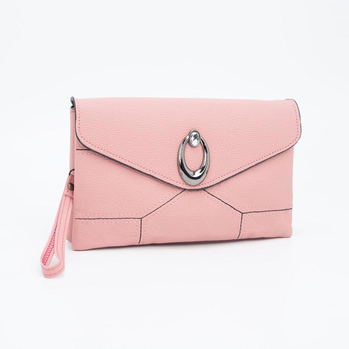 Клатч, отдел на клапане, длинный ремень, цвет розовый
Клатч, отдел на клапане, длинный ремень, цвет розовый