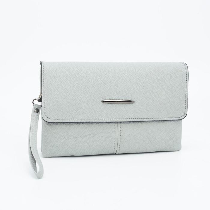 Клатч, отдел на клапане, длинный ремень, цвет голубой
Клатч, отдел на клапане, длинный ремень, цвет голубой