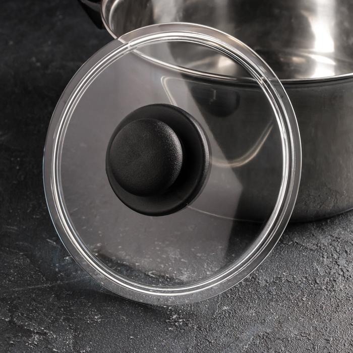 Крышка стеклянная безободковая Basic, d=18 см
Крышка стеклянная безободковая Basic, d=18 см