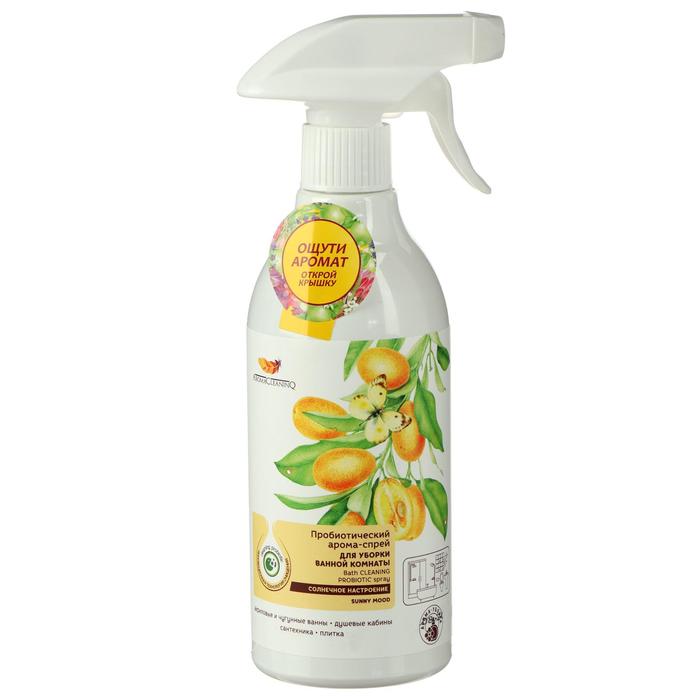Чистящее средство Aromacleaninq "Солнечное настроение", спрей, для ванной комнаты, 500 мл
