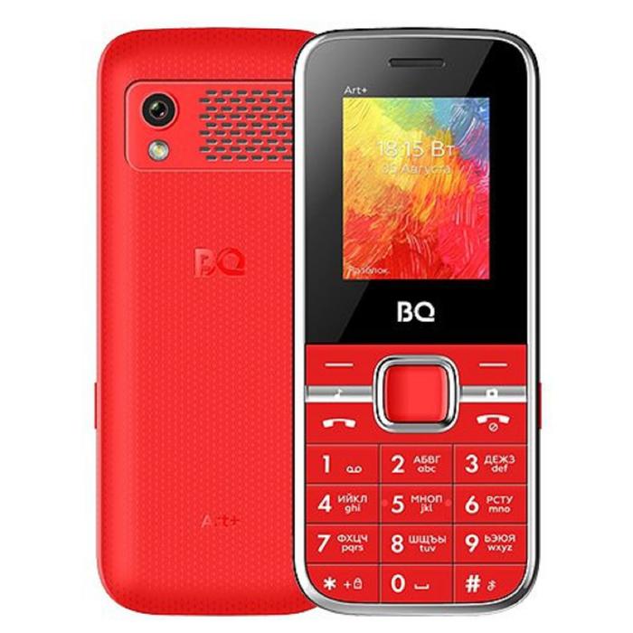 Сотовый телефон BQ M-1868 Art+, 1.77", 2 sim, 32Мб, microSD, 800 мАч, красный
Сотовый телефон BQ M-1868 Art+, 1.77", 2 sim, 32Мб, microSD, 800 мАч, красный
