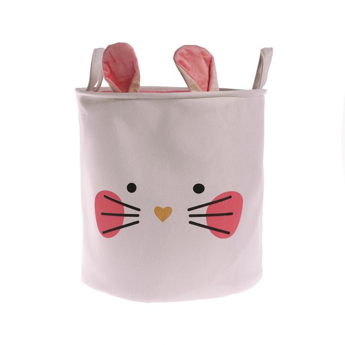 Корзина для хранения игрушек «Котик» 35×35×35 см
Корзина для хранения игрушек «Котик» 35×35×35 см