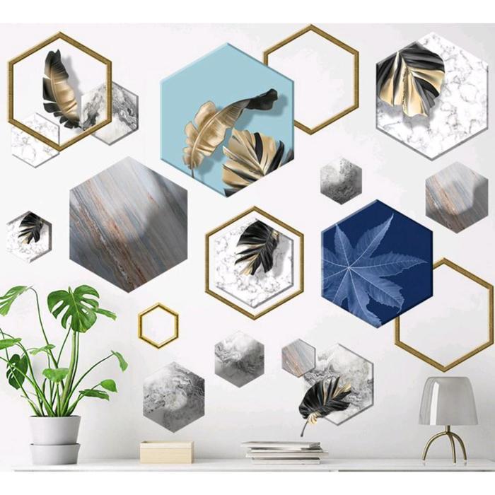 Наклейка пластик интерьерная цветная "Пальмовые листья и геометрия" 60х90 см
Наклейка пластик интерьерная цветная "Пальмовые листья и геометрия" 60х90 см