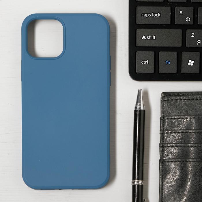Чехол LuazON для телефона iPhone 12/12 Pro, Soft-touch силикон, синий
Чехол LuazON для телефона iPhone 12/12 Pro, Soft-touch силикон, синий