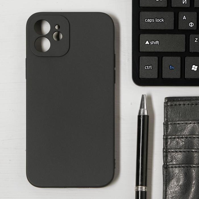 Чехол LuazON для телефона iPhone 12, Soft-touch силикон, черный
Чехол LuazON для телефона iPhone 12, Soft-touch силикон, черный