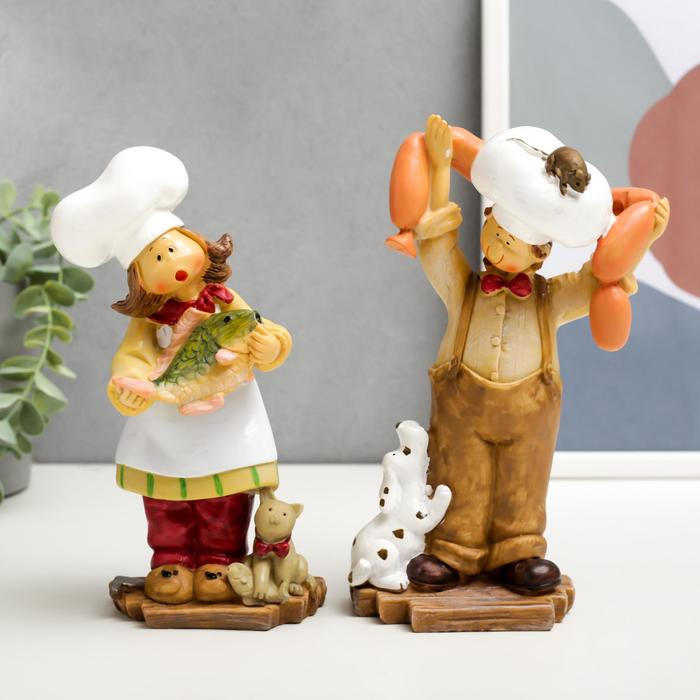 Сувенир полистоун "Малыш/Малышка поварёнок с питомцем" МИКС 20х12х5 см
Сувенир полистоун "Малыш/Малышка поварёнок с питомцем" МИКС 20х12х5 см