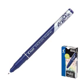Ручка капиллярная стираемая Pilot Frixion Fineliner, узел 0.45 мм, чернила фиолетовые
Ручка капиллярная стираемая Pilot Frixion Fineliner, узел 0.45 мм, чернила фиолетовые