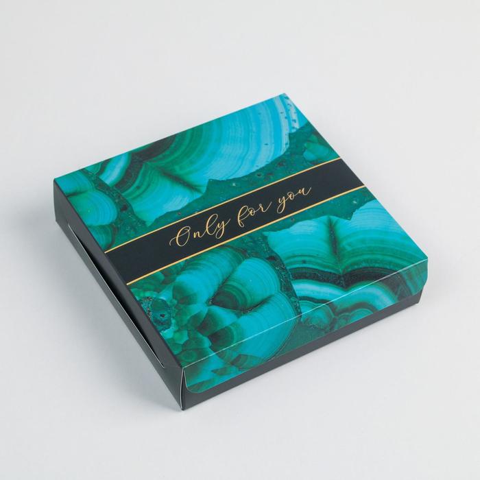 Коробка складная «Малахит», 14 × 14 × 3.5 см
Коробка складная «Малахит», 14 × 14 × 3.5 см