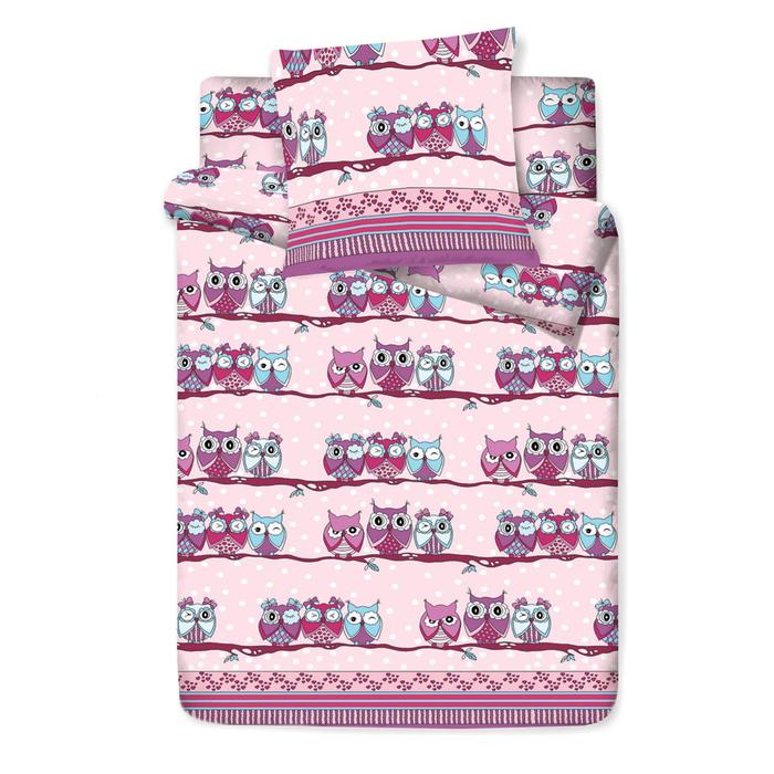 КПБ «Совушки», 1,5 сп, размер 150х215 см, 145х215 см, 70х70 см
КПБ «Совушки», 1,5 сп, размер 150х215 см, 145х215 см, 70х70 см