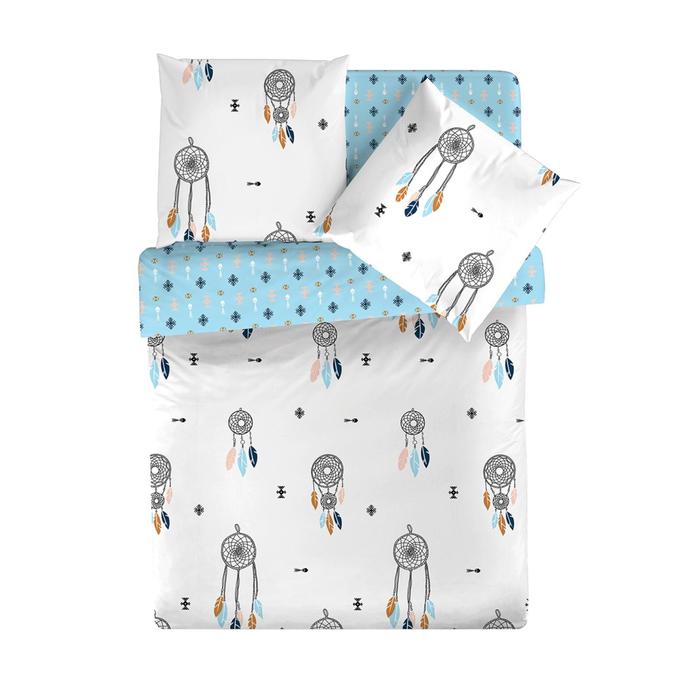 Постельное бельё 1,5 сп «Ловец снов», размер 150х215 см, 145х215 см, 70х70 см - 2 шт
Постельное бельё 1,5 сп «Ловец снов», размер 150х215 см, 145х215 см, 70х70 см - 2 шт