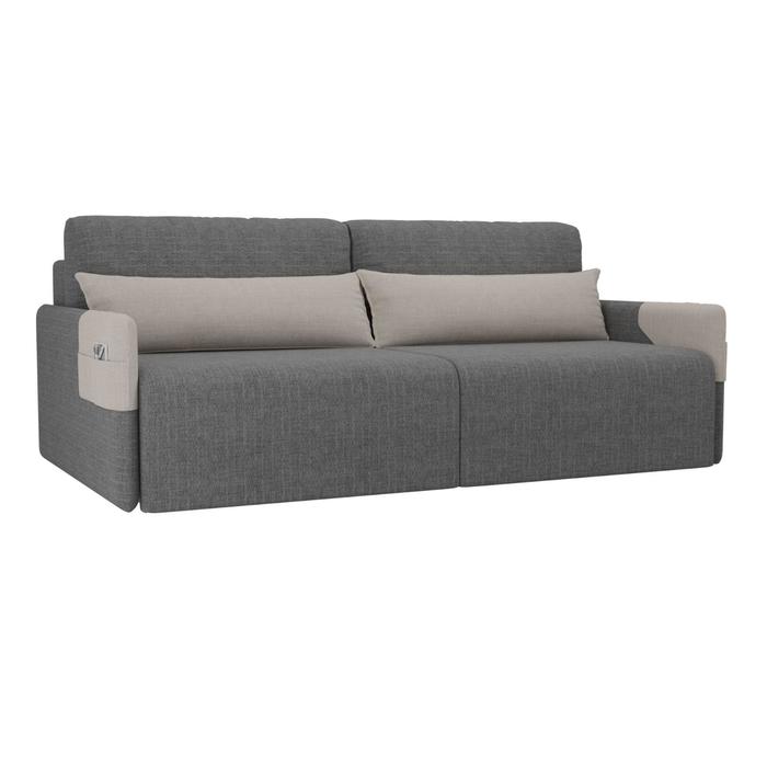 Прямой диван «Армада», механизм еврокнижка, рогожка, цвет серый / бежевый
Прямой диван «Армада», механизм еврокнижка, рогожка, цвет серый / бежевый