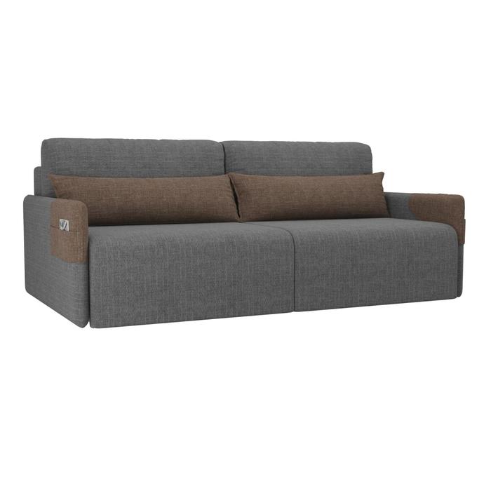 Прямой диван «Армада», механизм еврокнижка, рогожка, цвет серый / коричневый
Прямой диван «Армада», механизм еврокнижка, рогожка, цвет серый / коричневый