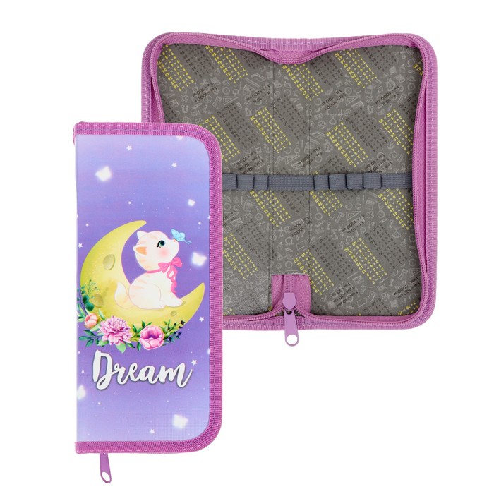 Пенал 1 секция Calligrata, 90 х 195, "Котёнок", ламинированный картон
Пенал 1 секция Calligrata, 90 х 195, "Котёнок", ламинированный картон