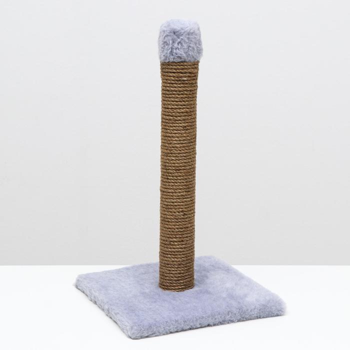 Когтеточка-столбик, джут, 30 х 30 х 52 см, серая
Когтеточка-столбик, джут, 30 х 30 х 52 см, серая