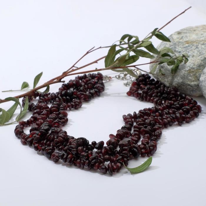 Бусы 4 ряда "Гранат", 45см
Бусы 4 ряда "Гранат", 45см