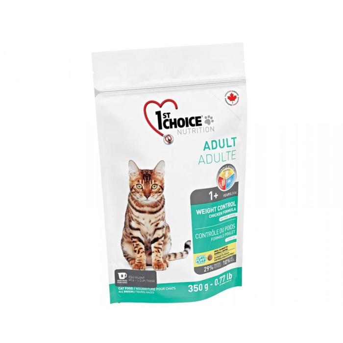 Сухой корм CHOICE для стерилизованных кошек, контроль веса, 350 г
Сухой корм CHOICE для стерилизованных кошек, контроль веса, 350 г