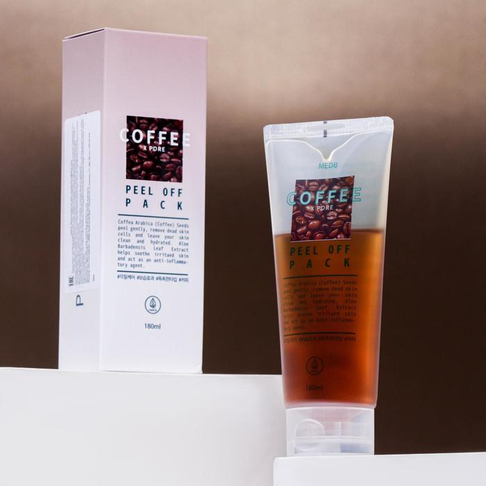 Маска-пленка для лица Med B, с экстрактом кофейных зёрен, 180 мл
Маска-пленка для лица Med B, с экстрактом кофейных зёрен, 180 мл