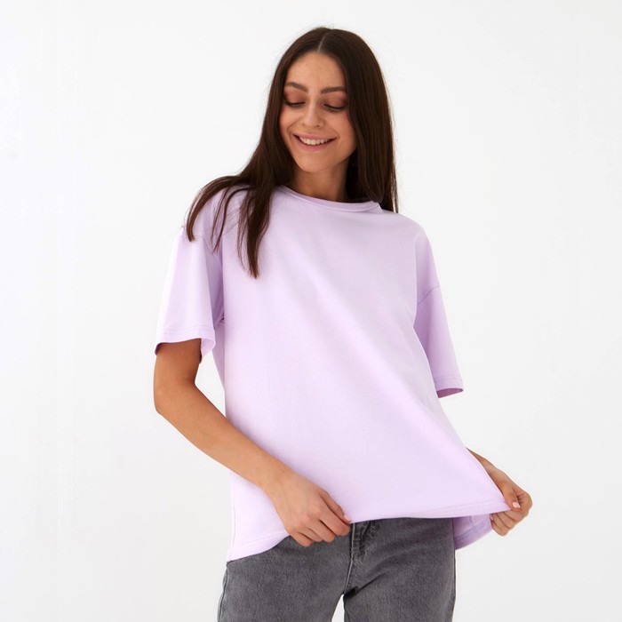 Футболка женская MIST basic, L-XL, лиловый
Футболка женская MIST basic, L-XL, лиловый