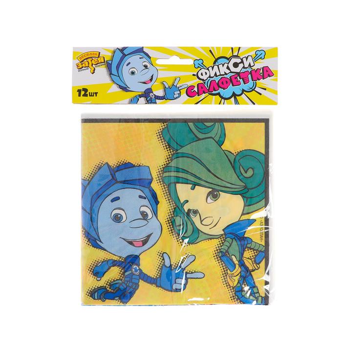 Салфетка бумажная «Фиксики», комиксы, 33 см, набор 12 шт.
Салфетка бумажная «Фиксики», комиксы, 33 см, набор 12 шт.