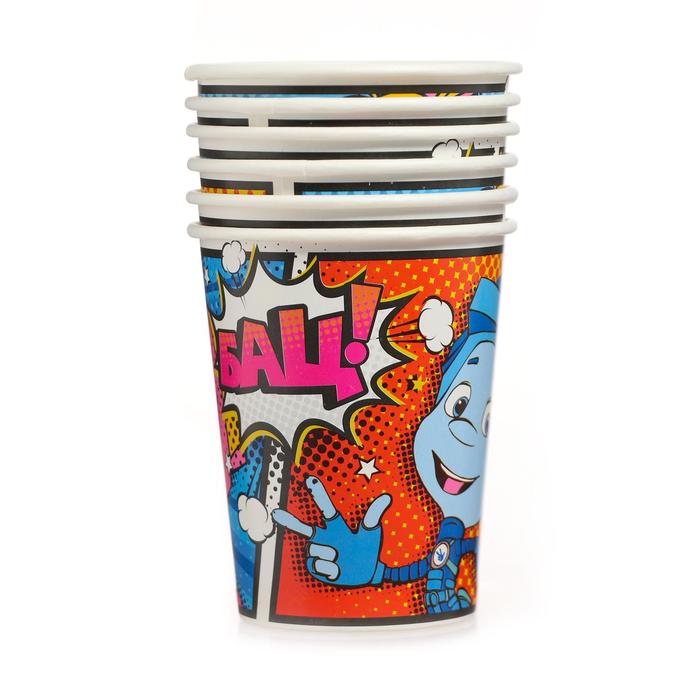 Стакан бумажный «Фиксики», комикс, 250 мл, набор 6 шт.
Стакан бумажный «Фиксики», комикс, 250 мл, набор 6 шт.