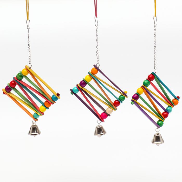 Игрушка для птиц "Головоломка", микс
Игрушка для птиц "Головоломка", микс