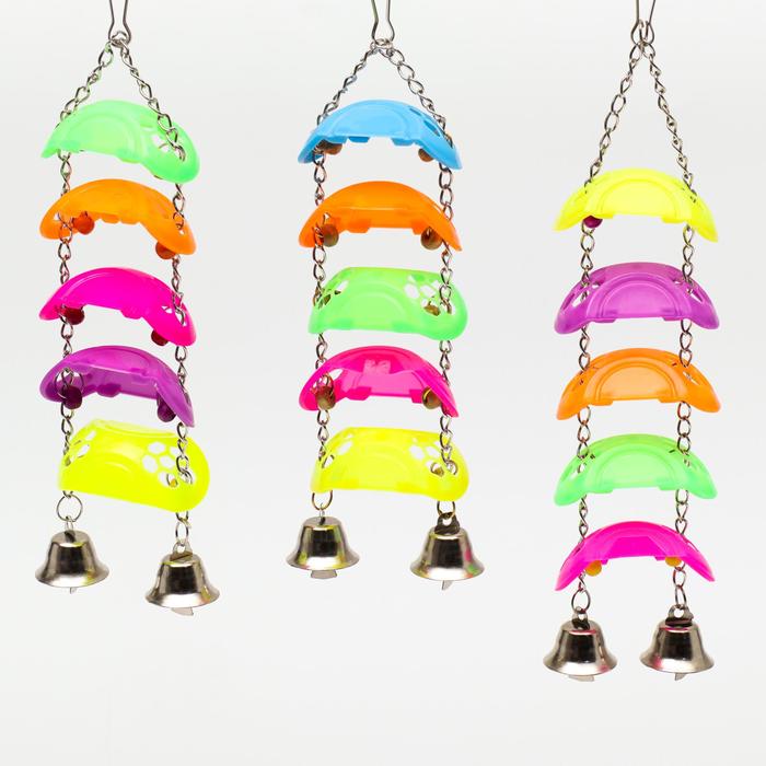 Игрушка для птиц "Радужная лесенка", микс
Игрушка для птиц "Радужная лесенка", микс