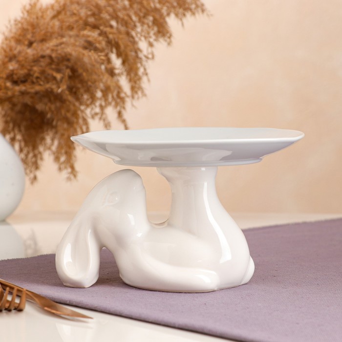 Подставка для торта "Кролик", белая, 20х20х13 см, микс
Подставка для торта "Кролик", белая, 20х20х13 см, микс