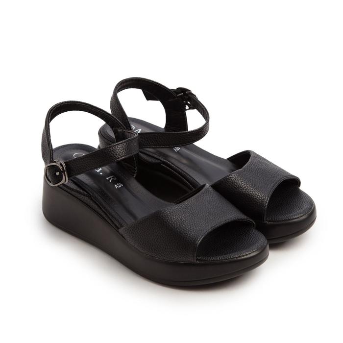 фото Босоножки женские, цвет чёрный, размер 36 ana.r