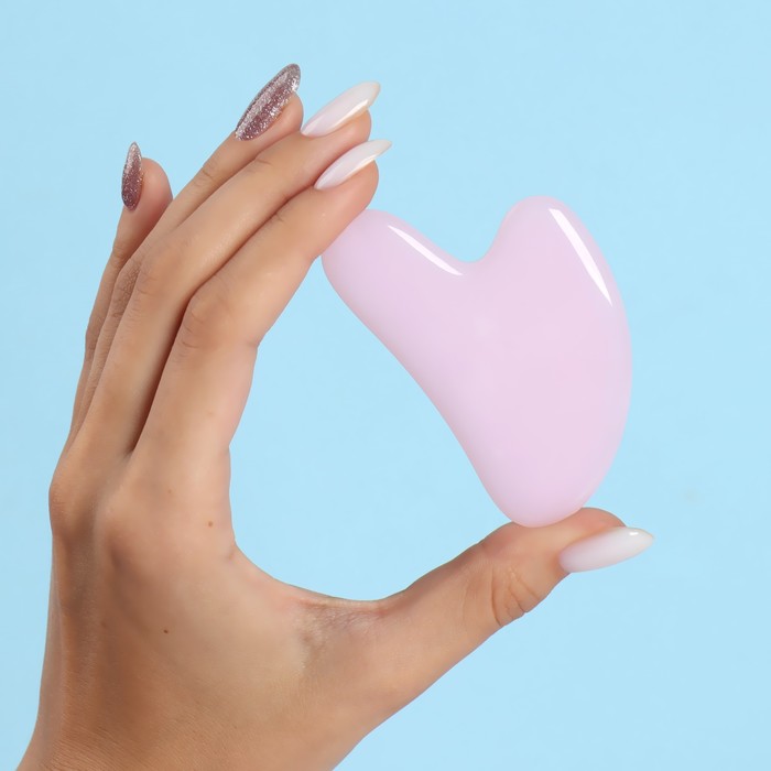 Массажёр Гуаша «Сердце», 7,5 × 5 см, цвет розовый
Массажёр Гуаша «Сердце», 7,5 × 5 см, цвет розовый