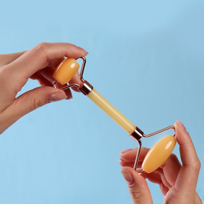 Массажёр для лица и зоны декольте, 14 × 6 см, двусторонний, селенит
Массажёр для лица и зоны декольте, 14 × 6 см, двусторонний, селенит