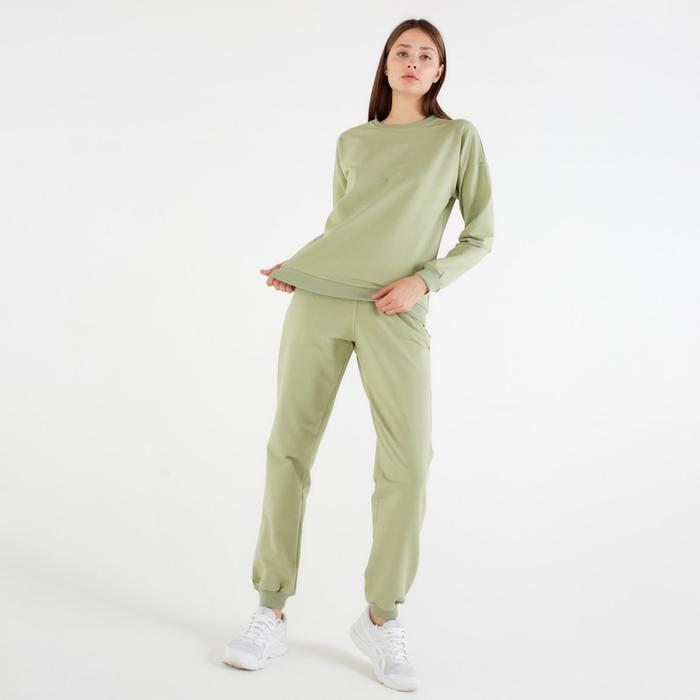 Костюм женский (свитшот, брюки) MINAKU: Casual Collection цвет фисташковый, размер 46
Костюм женский (свитшот, брюки) MINAKU: Casual Collection цвет фисташковый, размер 46