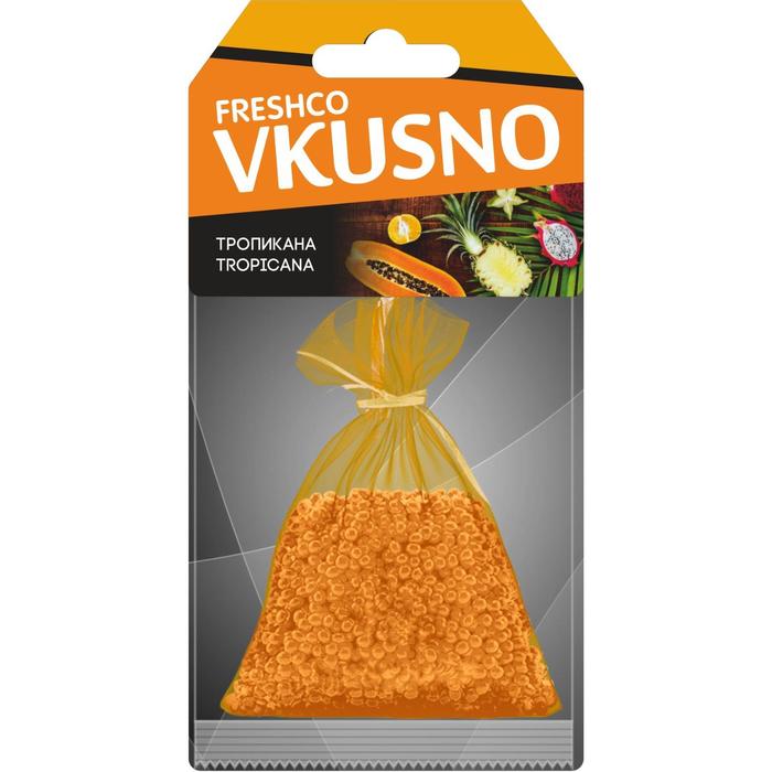 фото Ароматизатор подвесной мешок "freshco vkusno", тропикана