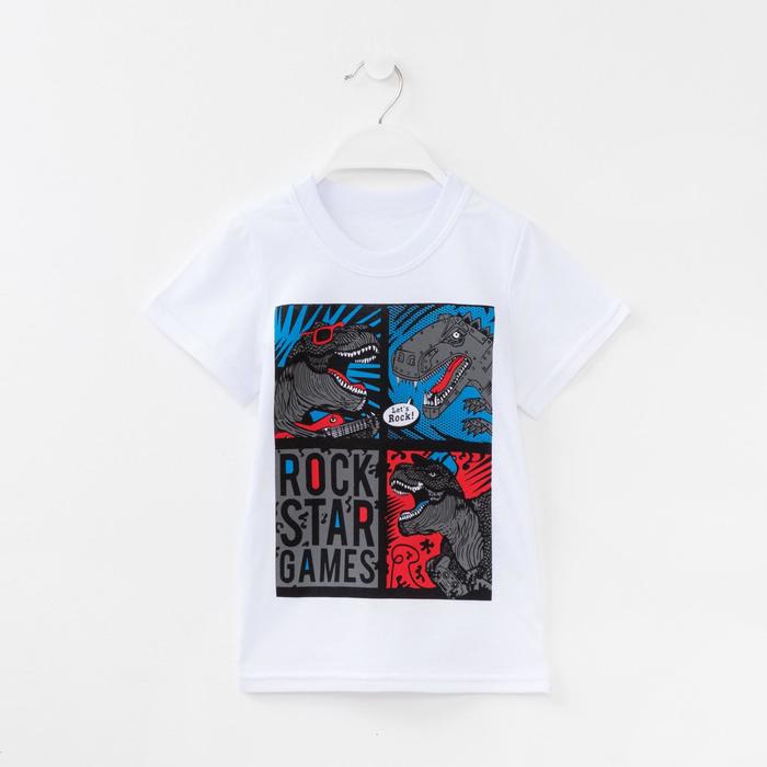 Футболка для мальчика, цвет белый/синий/чёрный, рост 98 см (34)
Футболка для мальчика, цвет белый/синий/чёрный, рост 98 см (34)