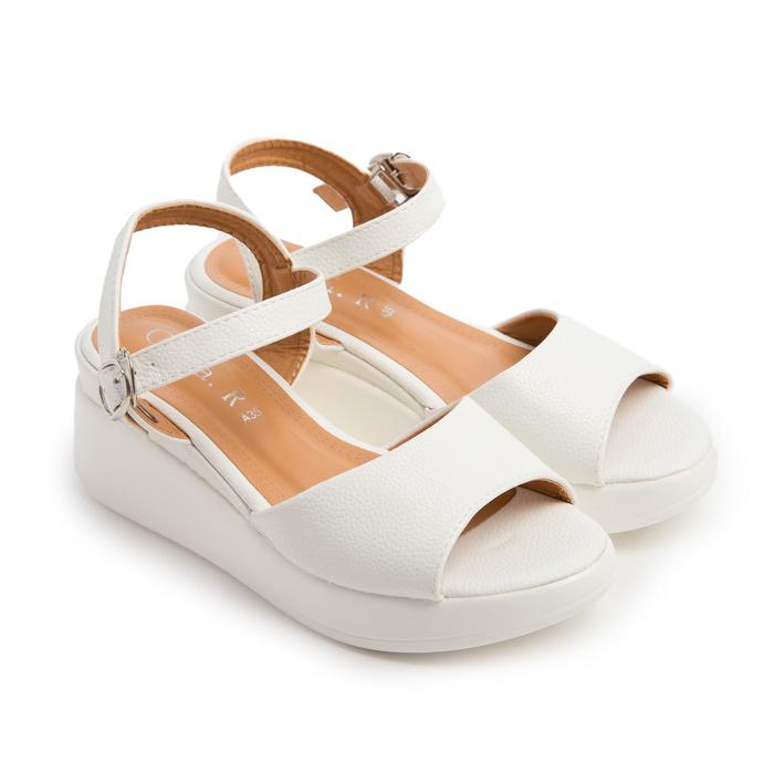 фото Босоножки женские, цвет белый, размер 38 ana.r