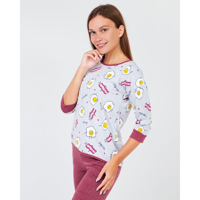 Костюм женский (лонгслив, бриджи) цвет серый, размер 42
Костюм женский (лонгслив, бриджи) цвет серый, размер 42